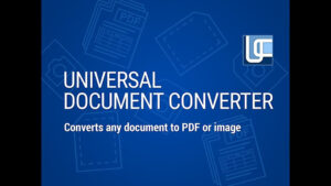Universal Document Converter 6 For Mac